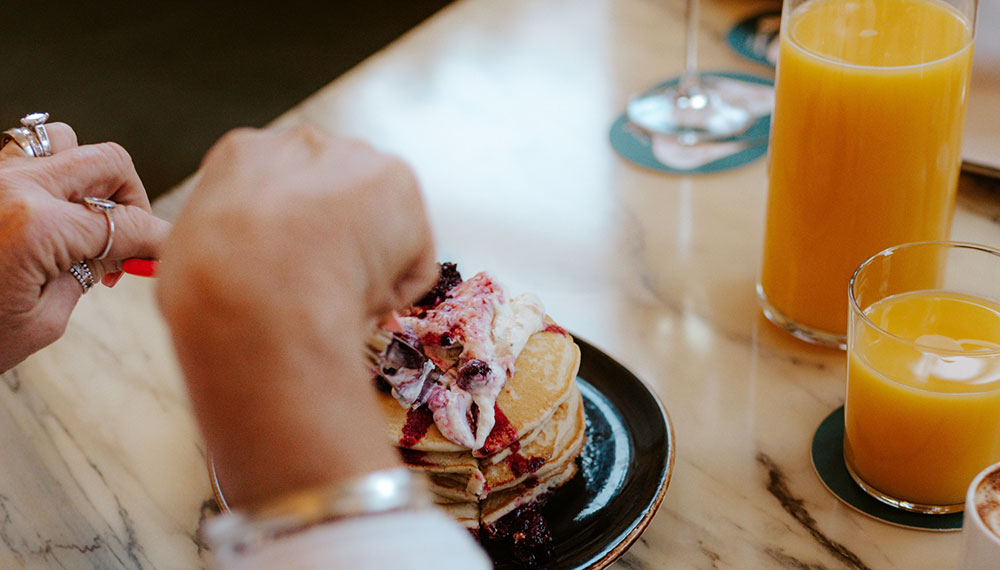 brunch table